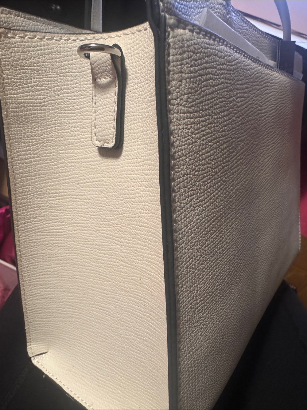 Karl lagerfeld Paris style L5JDC8BJ white medium floral handbag/purse - Picture 14 of 16